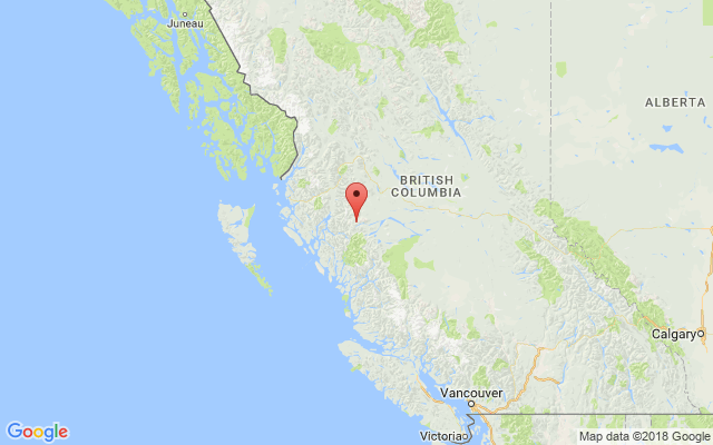 Canadian Imperial Bank of Commerce BC Map