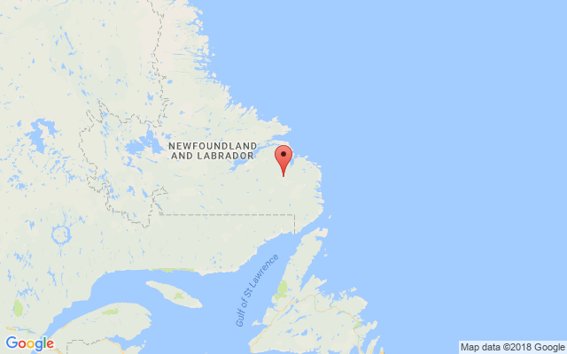 TD Canada Trust NL Map